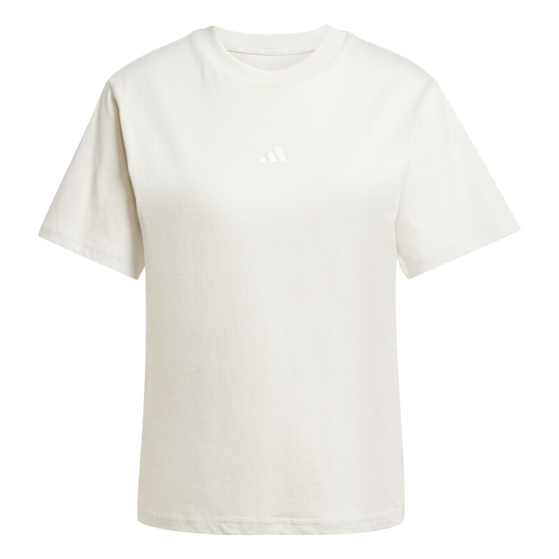 Remera de Mujer Adidas Essentials Small Logo Beige