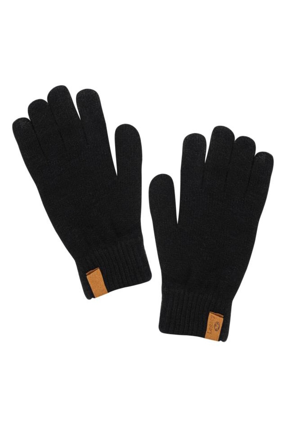 GUANTES TEJIDO Negro