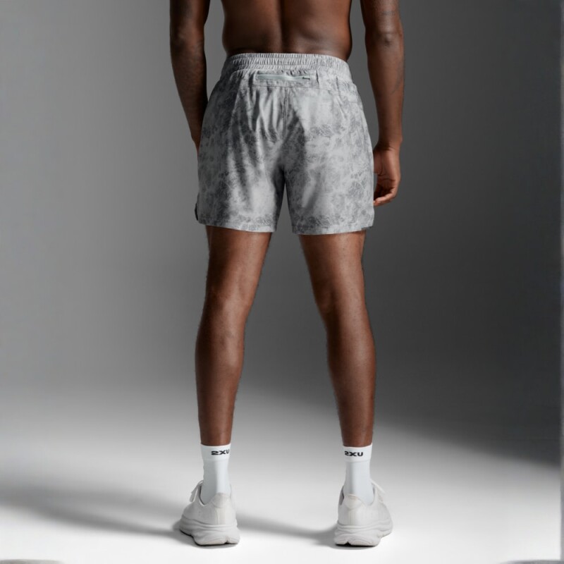 Short Running Aero 5’’ Short 2.0 Hombre Weathervane Marble/black Reflective