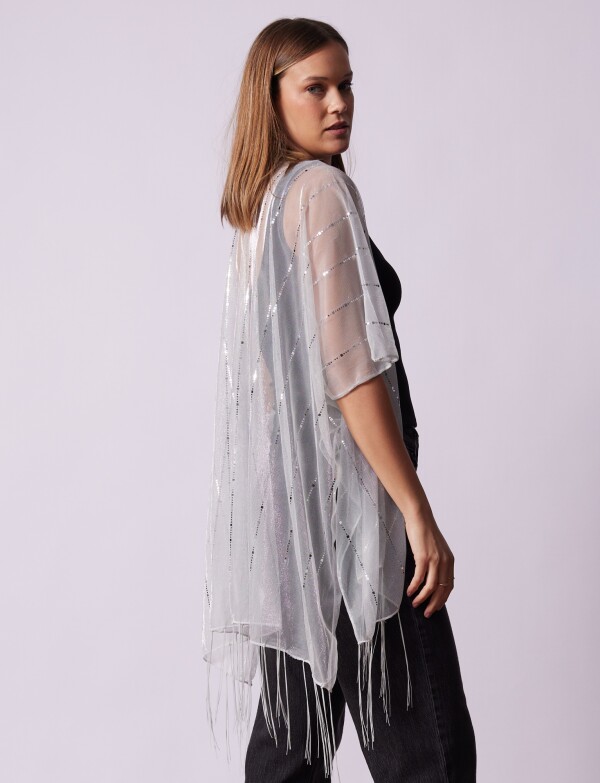 Kimono Night PLATEADO