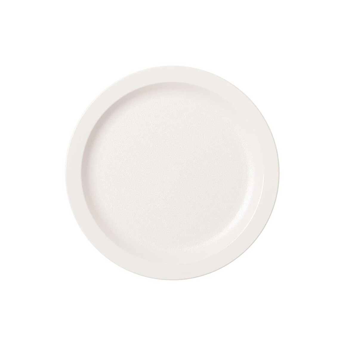 Plato Llano de Policarbonato Blanco 22.9 cm Cambro 