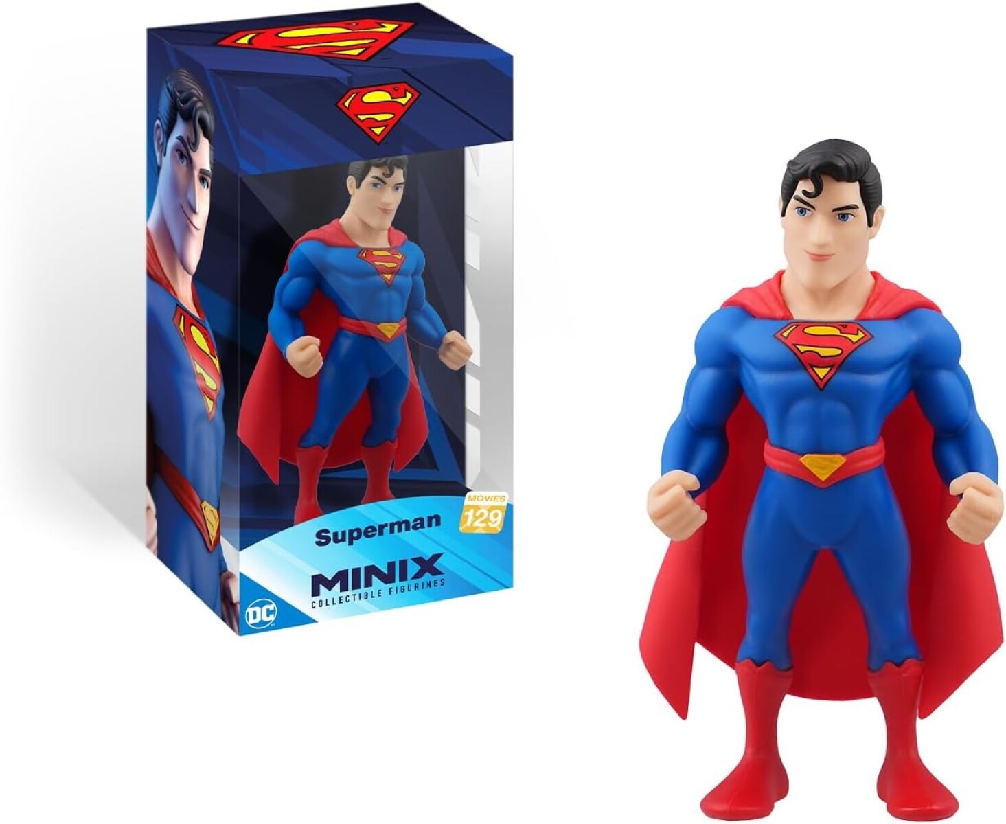 MINIX - Películas #129 - DC Comics - Superman - Figura Coleccionable de 12 cm 