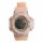 Reloj Deportivo de Pulsera Waterproof Pantalla Luz p/ Mujer Rosa
