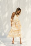 VESTIDO SERENELLA MAXI GOLD SPRING BOUQUET VESTIDO SERENELLA MAXI GOLD SPRING BOUQUET