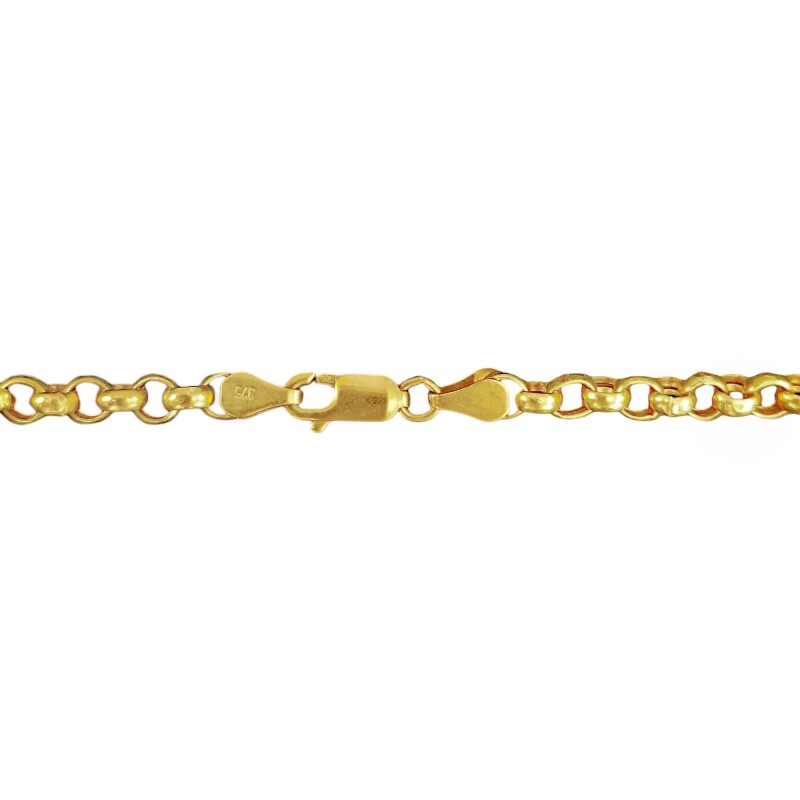Cadena oro Rolo-Oro bajo -Sin Piedra-CD8030 sinpiedra
