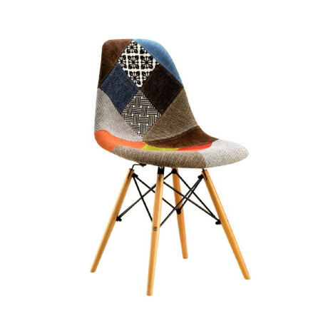SILLA DE COMEDOR EAMES Silla Eames Patchwork