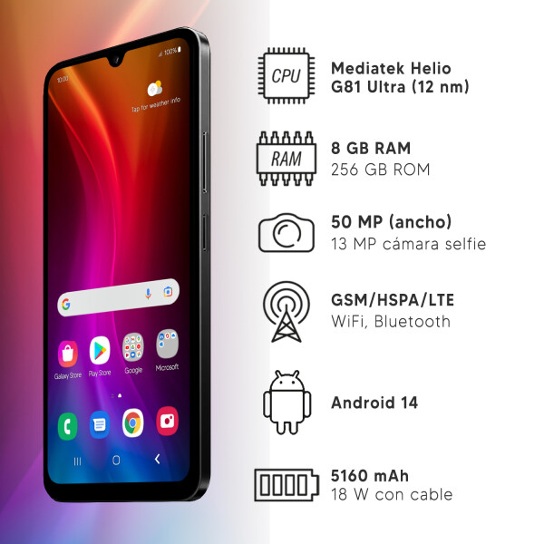 Xiaomi Poco C75 8/256 Gb 4g CEL XIAOMI POCO C75 8/256 4G NEGRO DF