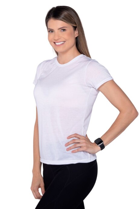 Camiseta a la base sublimable dama Camiseta a la base sublimable dama