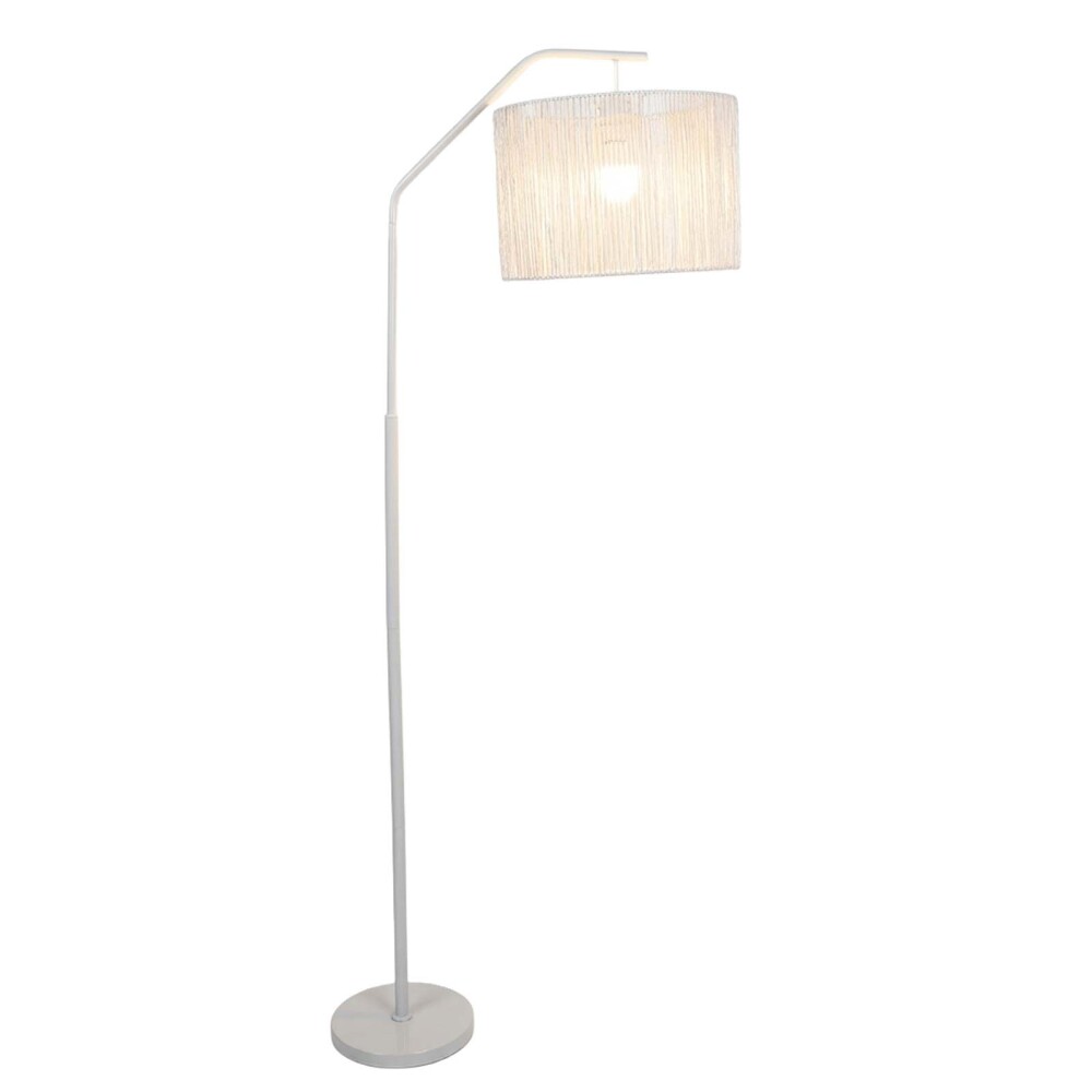LÁMPARA DE PIE METAL GRIS LF95504