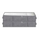 Organizador Almacenamiento Acolchado Debajo Cama Bolsa X2 Organizador Almacenamiento Acolchado Debajo Cama Bolsa X2