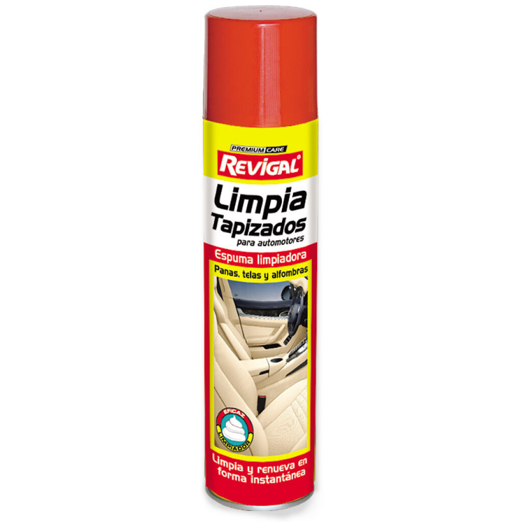 LIMPIEZA Y ACABADO - LIMPIA TAPIZADOS Y ALFOMBRAS ESPUMA X 400 CM3 REVIGAL
