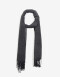 Bufandas Special Price Bufanda Con Flecos - Negro