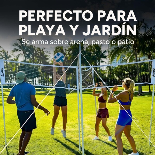 Franklin Kit Red De Volleyball Pelota Y Accesorios Deporte Franklin Kit Red De Volleyball Pelota Y Accesorios Deporte