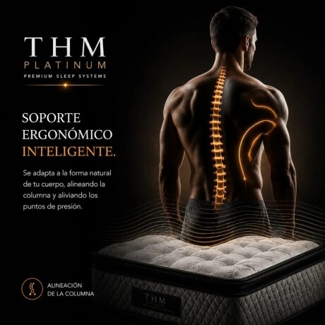 Sommier King HAMPTONS Platinum Smartbox Negro