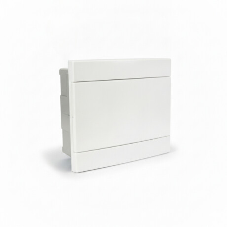Tablero 12 Módulos de Embutir Tablero 12 Módulos de Embutir Blanco