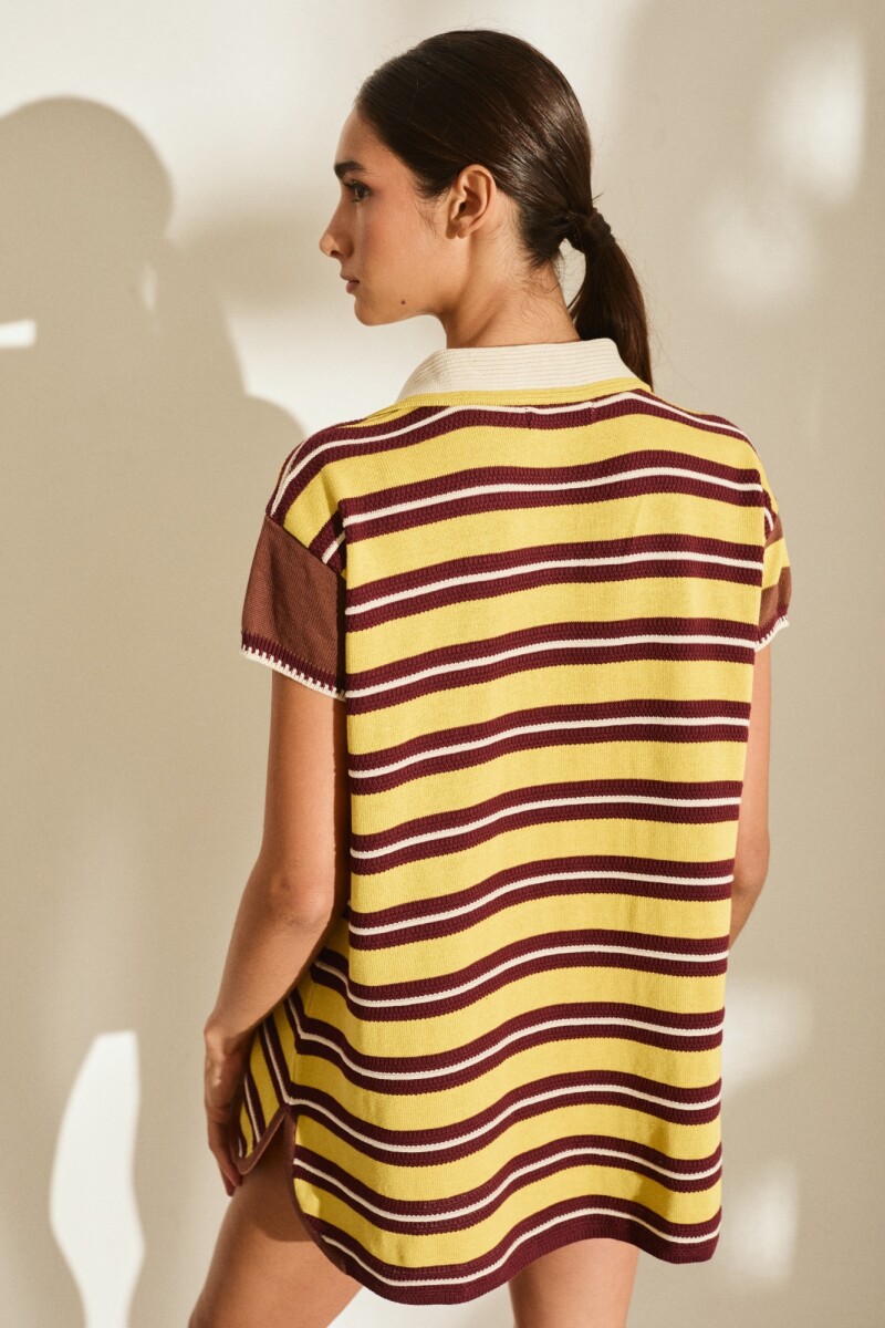 PRE VENTA VESTIDO SUN Uva Y Pistacho
