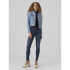 VMLUNA LS SLIM DNM JACKET MIX GA NOOS Light Blue Denim