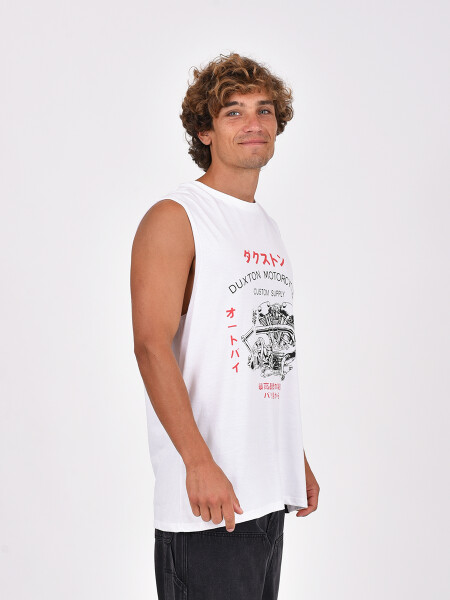 MUSCULOSA CALIFORNIA BLANCO