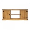 Rack 2 puertas 1 Estante - 160cm - Linea Mexicana Natural