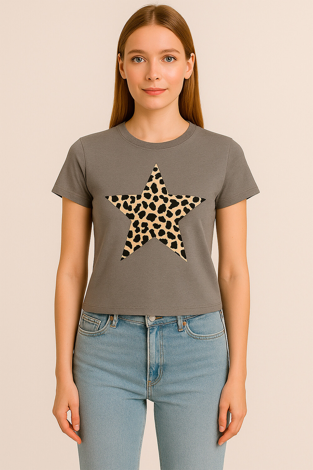 Remera Violeta Estampado 5