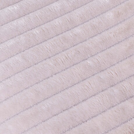MANTA QUEEN ALGODON NATURAL-BEIGE DERBY CRUDO