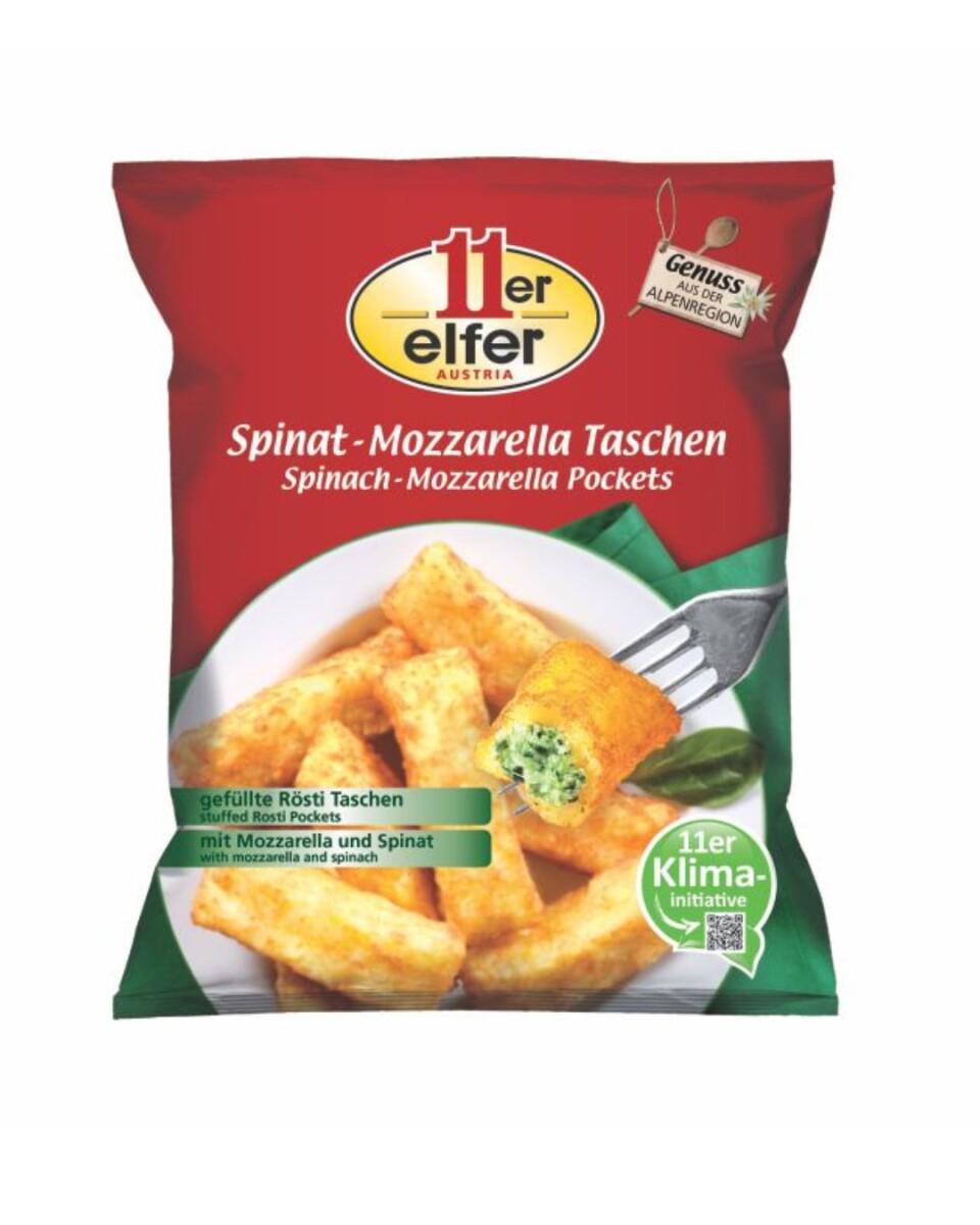 ELFER ESPINACA Y MUZZARELA 500G 