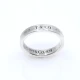 Anillo En Plata 925 Tiffany& Company, Medida Chica N° 11 Anillo En Plata 925 Tiffany& Company, Medida Chica N° 11