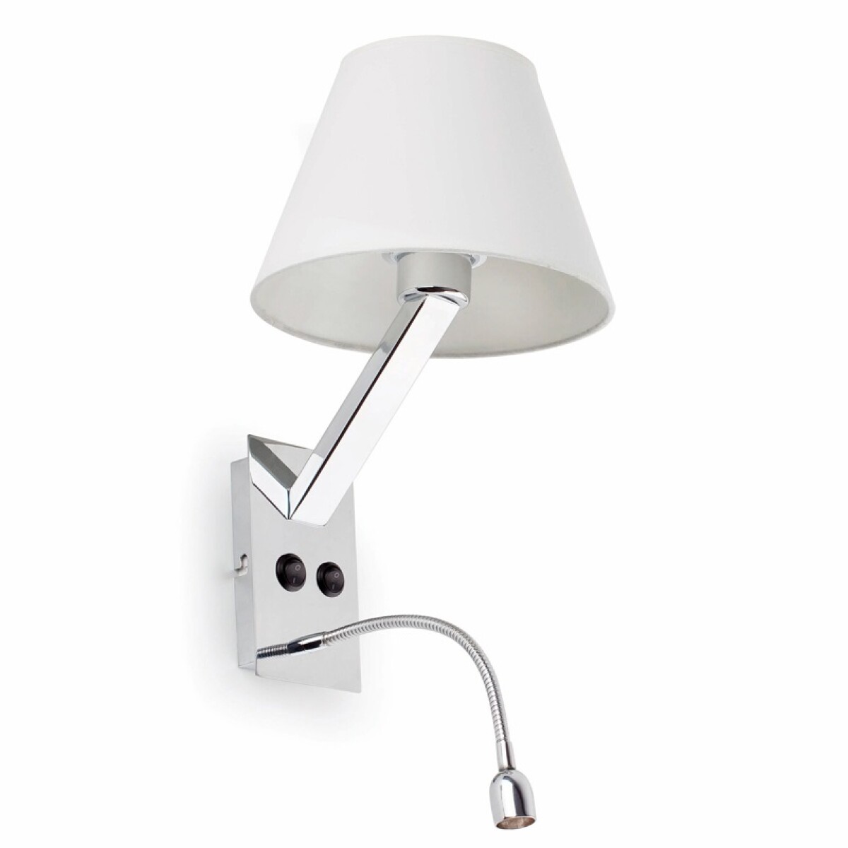 Luminaria De Pared Vasca Series Blanca 
