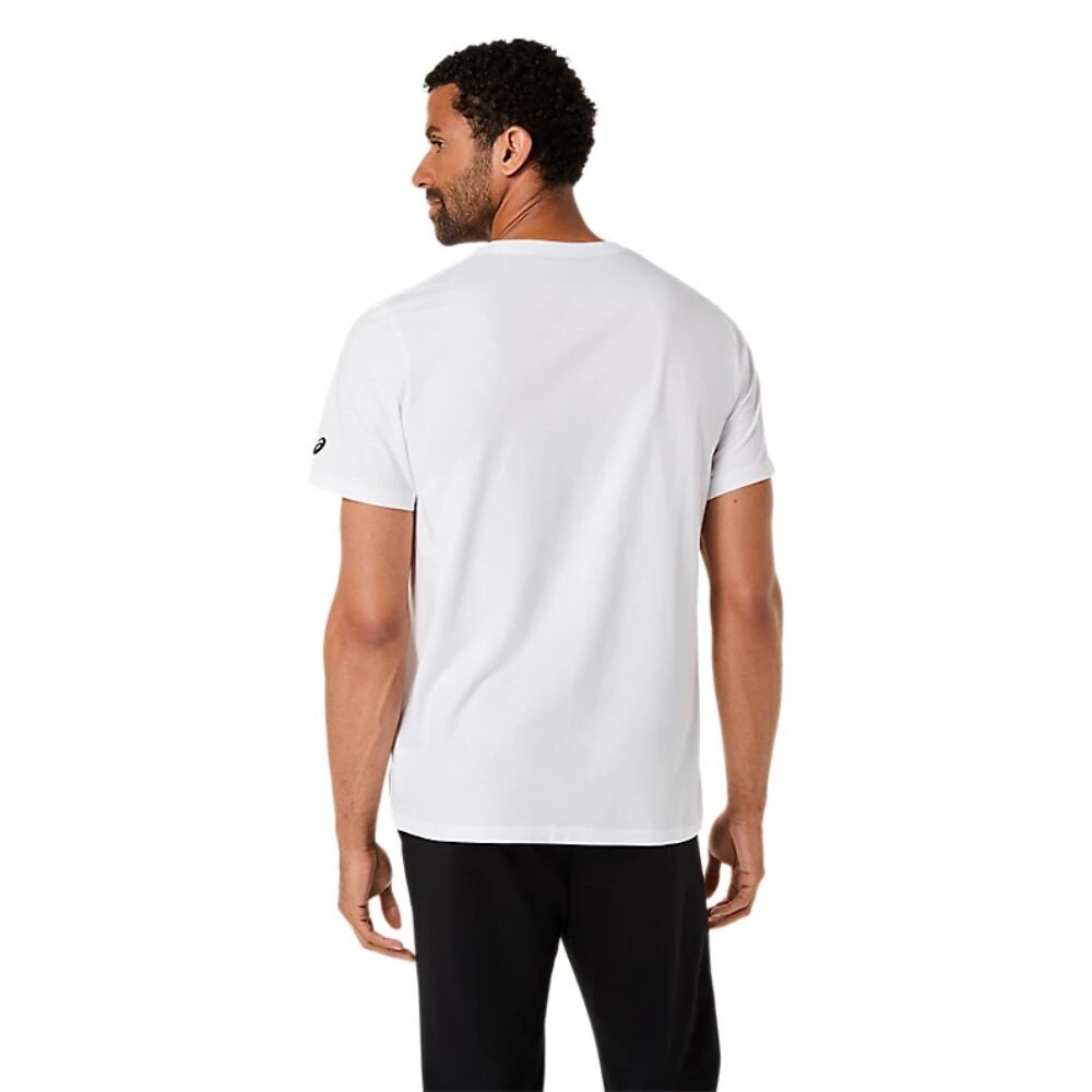 Polos Training Asics Logo Tee Hombre Performance Black