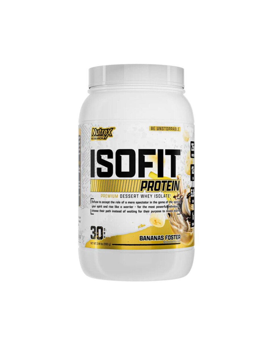 Isofit Isolate Protein 2,3 Lb Nutrex - Banana 