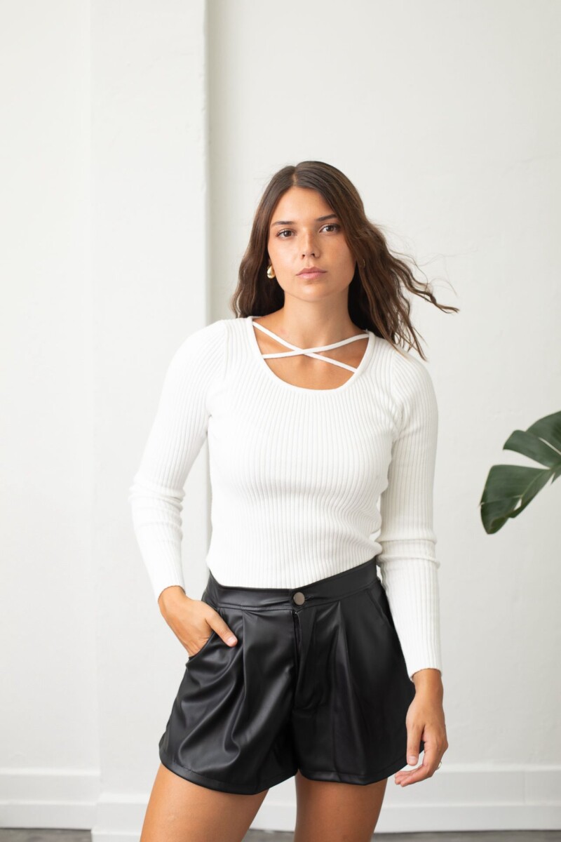 Polera Mia - blanca 