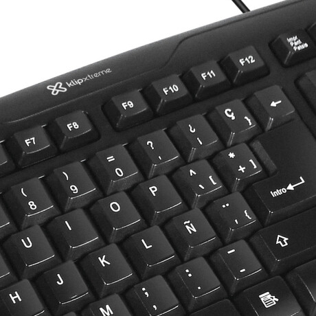 Teclado Klipxtreme Stylus multimedia Cableado