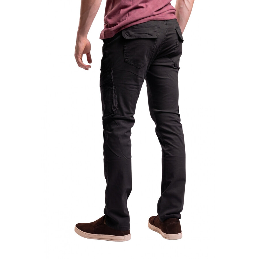 SNAKE CARGO PANT BLACK
