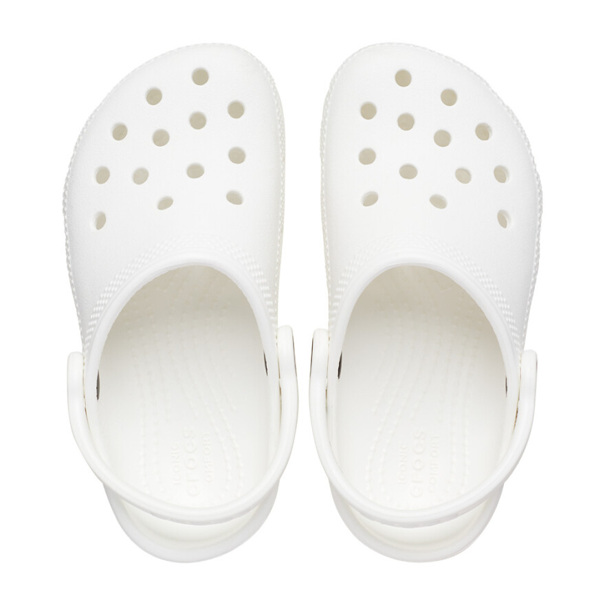 Crocs Classic Clog Niños 1 a 5 años White
