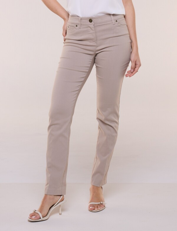 Pantalón Slim TOSTADO