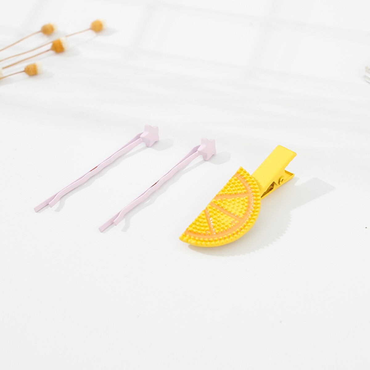 Set De Horquillas Y Pinza 
