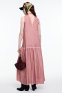VESTIDO HALTER Ladrillo