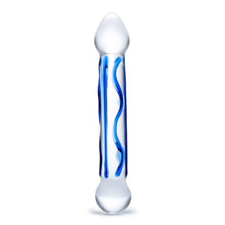 Dildo Vidrio Full Tip Textured Glass Dildo Vidrio Full Tip Textured Glass