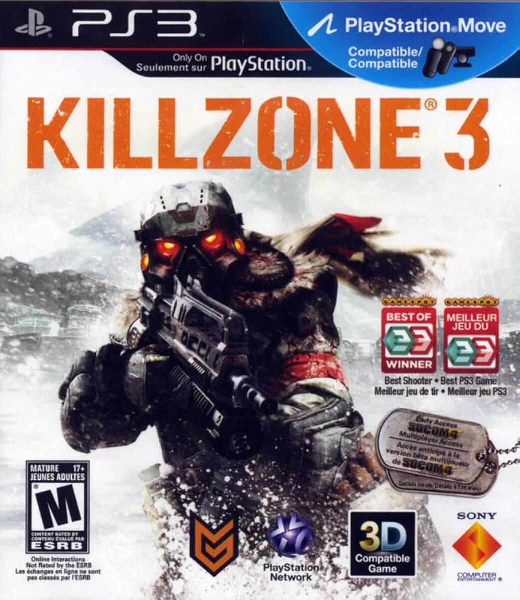 JUEGO Killzone 3 PS3 PLAY 3 