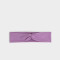 Vinchas Textiles Classic Vincha Textil Con Frunces - Violeta Lila