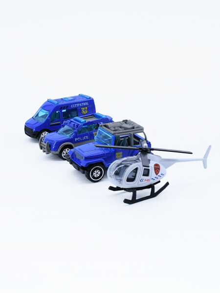 SET VEHICULOS POLICIA AZUL (V)