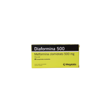 Diaformina 500 x 30 comprimidos 001