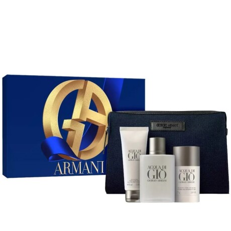 COFRE GIORGIO ARMANI ACQUA DI GIO EDT 100 ML + GEL DE DUCHA 75ML + DESODORANTE 75G + NECESSAIRE DE REGALO COFRE GIORGIO ARMANI ACQUA DI GIO EDT 100 ML + GEL DE DUCHA 75ML + DESODORANTE 75G + NECESSAIRE DE REGALO