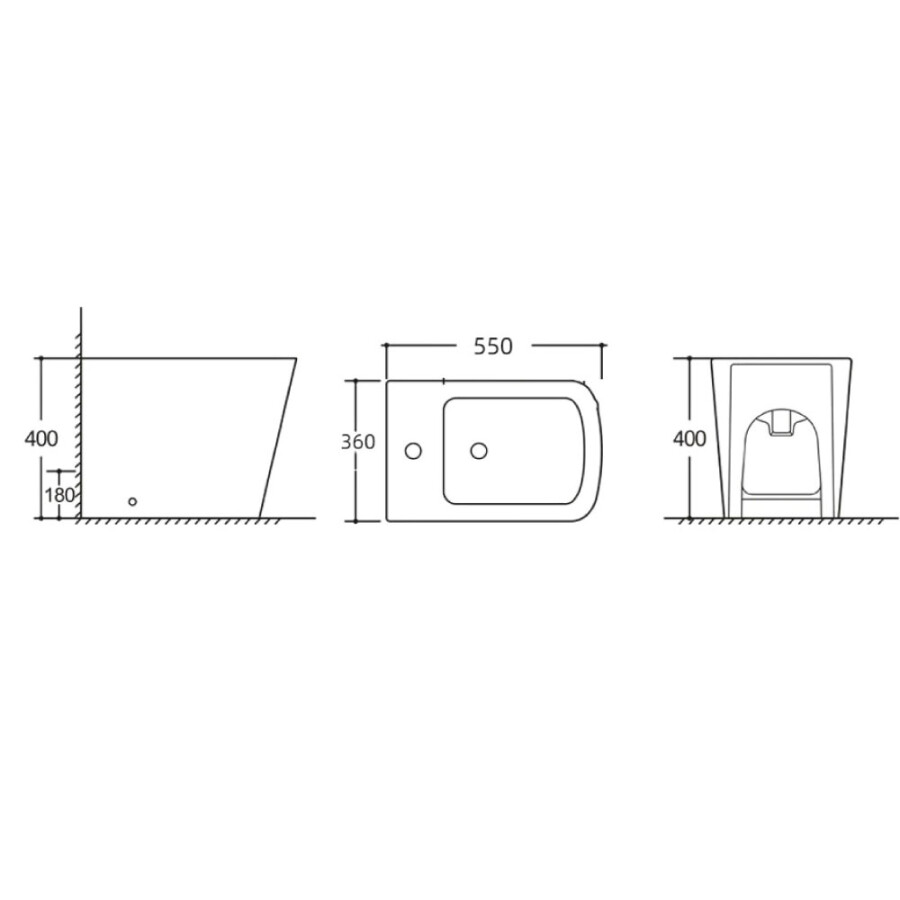 Bidet Aruba Un Agujero Bidet Aruba Un Agujero