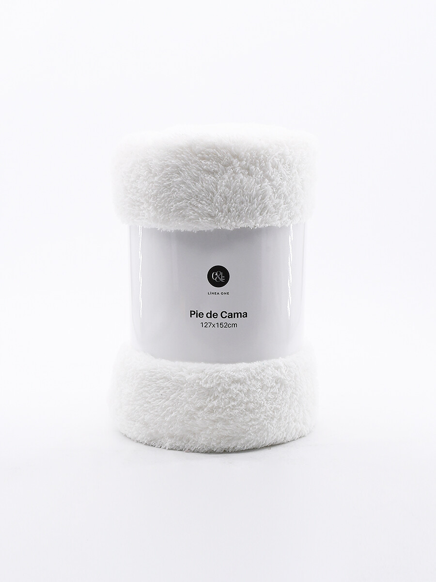 PIE DE CAMA ONE - OFF WHITE 
