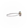 Anillo Flor-Plata 925-Piedra Zirconia Varias -AN3254 conpiedra