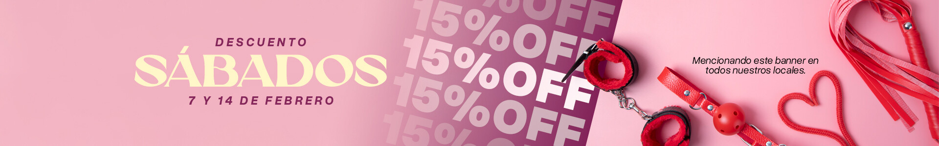 sabados 15off locales