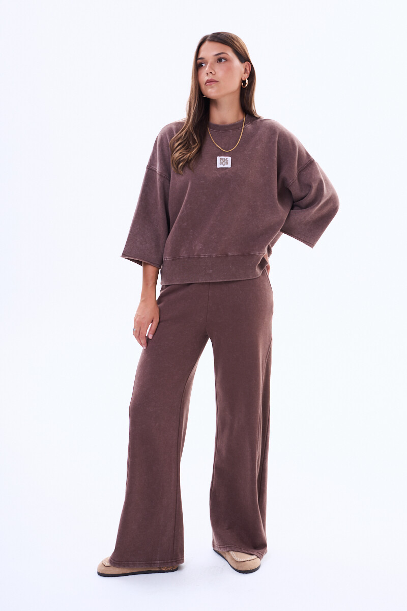 Buzo de felpa Guatape Marron