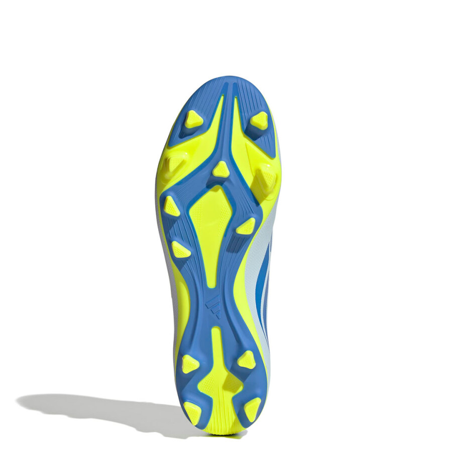 Championes Unisex Adidas Predator Club Fg/Mg Celeste - Amarillo