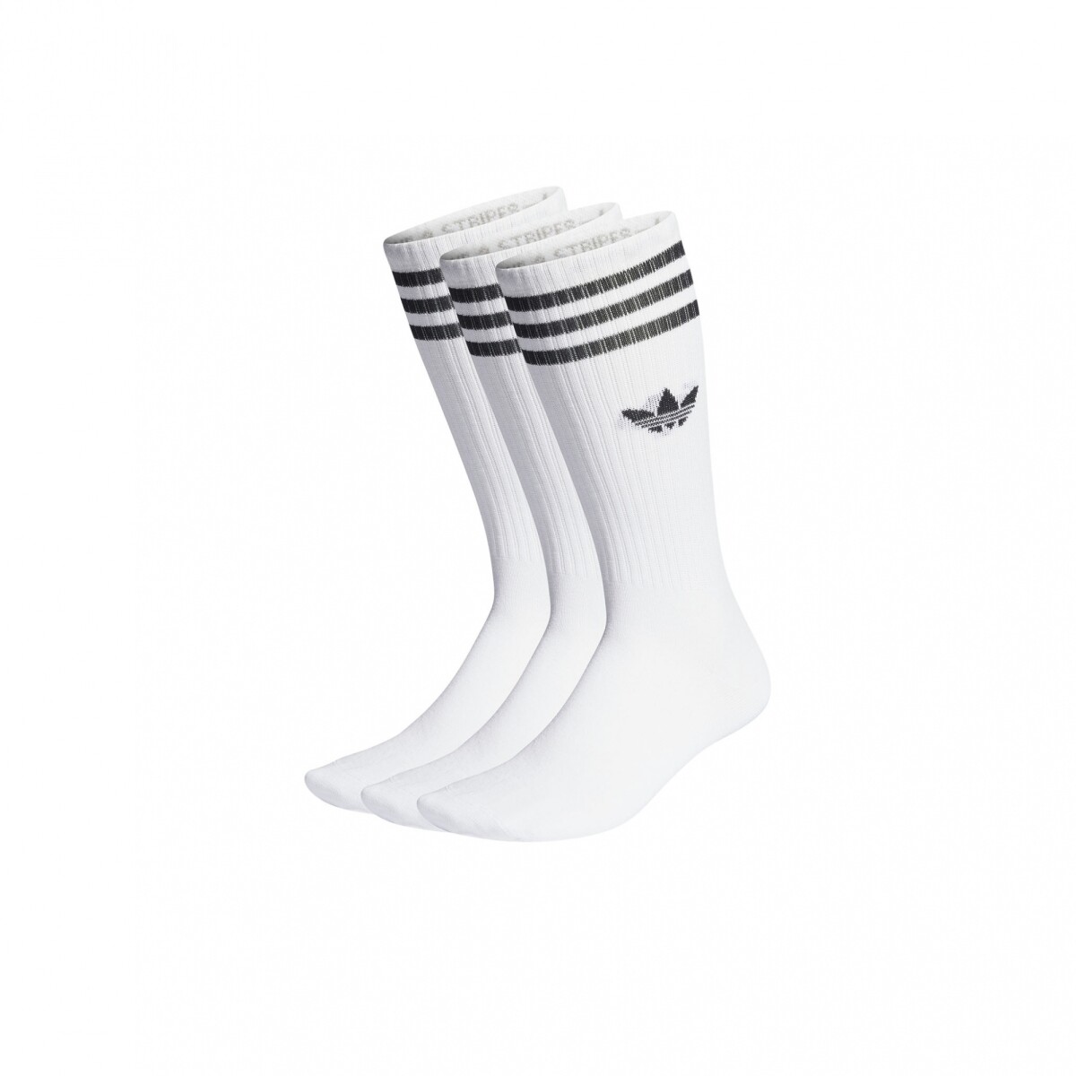 MEDIAS adidas CALSICOS SOLID - WHITE 